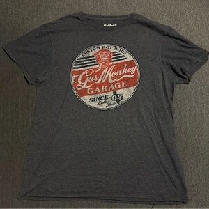 Gas Monkey Garage Gray Short Sleeve Tee